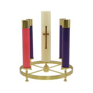 Advent Wreath for Oil Candles - 12" or 15" Diameter - K605-K606