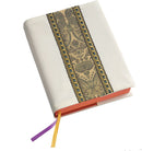 CREAM/GREEN LECTIONARY BOOK COVER - LC68724A