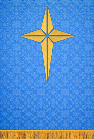 ADVENT STAR PULPIT SCARVES 24" X 36" - LTP35