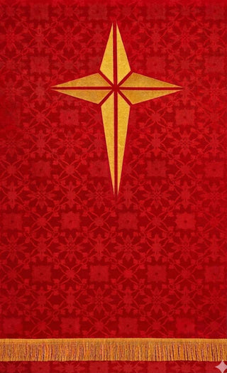 ADVENT STAR PULPIT SCARVES 24" X 36" - LTP35