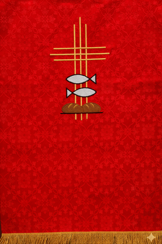 FISH & LOAVES PULPIT SCARVES 24" X 36" - LTP39