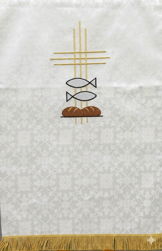 FISH & LOAVES PULPIT SCARVES 24" X 36" - LTP39