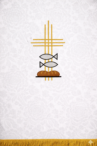 FISH & LOAVES PULPIT SCARVES 24" X 36" - LTP39