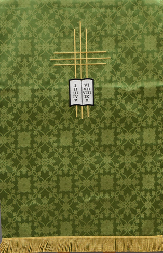 TEN COMMANDMENTS PULPIT SCARVES 24" X 36" - LTP40