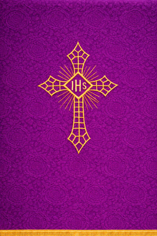 CROSS DESIGN PULPIT SCARVES 24" X 36" - LTP43