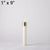 1" x 9" refillable oil candle - LUXR09001