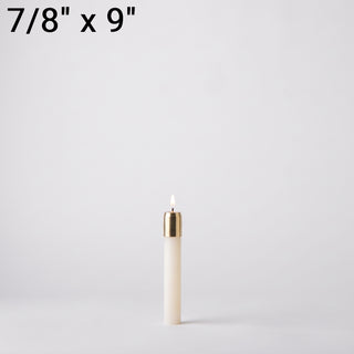 7/8" x 9" Refillable Oil Candle - LUXR09078