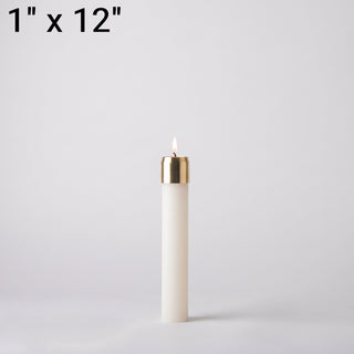 1" x 12" Refillable Oil Candle - LUXR12001