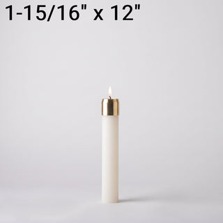 1-15/16" x 12" Refillable Oil Candle - LUXR12193