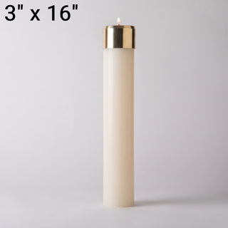 3" x 16" Refillable Oil Candle - LUXR16300
