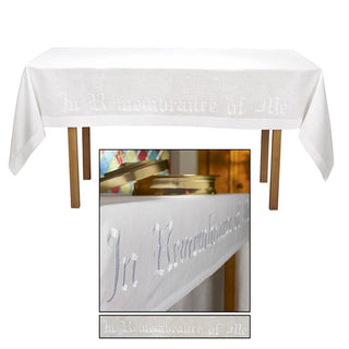 In Rememberance of Me Altar Frontal - 96" W x 50" D - MR-IROMAF