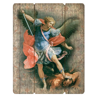 St. Michael - Pallet Sign - 12 x 15" - N5194