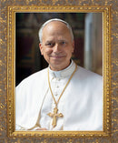 Pope Leo XIV - 18" X 24" - Formal Portrait Ornate Gold Framed Art - NW-1879H31