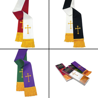 Oxford Reversible Pulpit Stole - OXFORD-MR