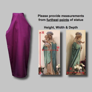 PASSIONTIDE STATUE VEIL 100% POLY - PASSIONTIDE-VEIL