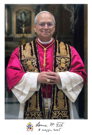 POPE LEO XIV - 13" X 19" - Official Portrait Classroom Poster - POS2-1877