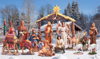 The Real Life Outdoor Nativity Set - 12pc - RLN058