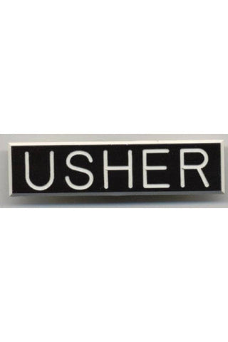 USHER BADGE - RU-11-BADGE