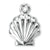 Holy Baptism Shell Sterling Silver Medal - S139513