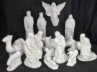 Complete Granite Nativity Set - SA3600G