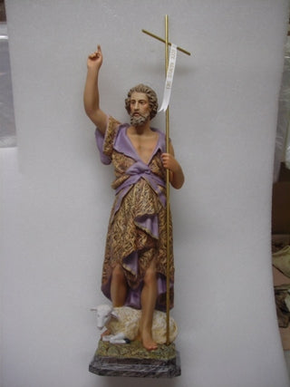 32" St. John the Baptist statue made in Spain