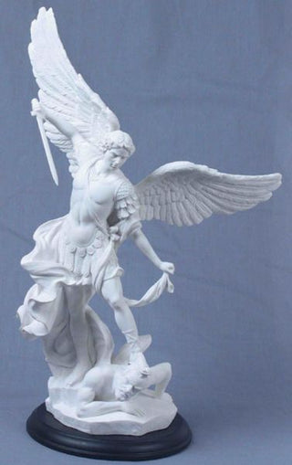 SR71543W 14.5" St. Michael- White