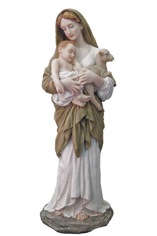 L'Innocence 11.75" Statue by Bouguereau in fully hand-painted color - SR-75188-C