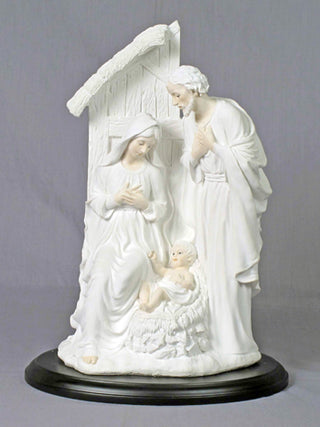 SR-75394-CA Holy Family in Stable