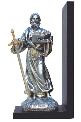 St. Paul 9.5" Pewter Style Finish Bookend - SR-76621-PE