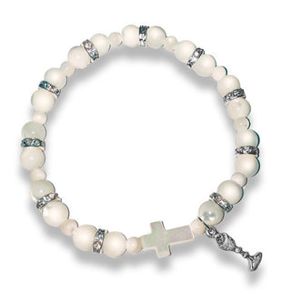 Pearl Communion Bracelet - SR4028