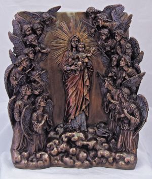 SR75929 Mary Regina Wall Plaque