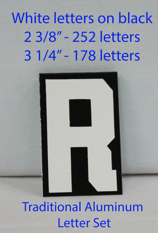 TAW430 White letters on blk