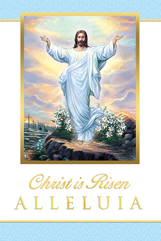 CHRIST IS RISEN EASTER BULLETIN (100pk) - TB045