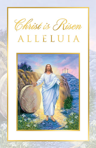 CHRIS IS RISEN ALLELUIA BULLETIN (100pk) - TB145