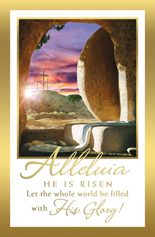 HE IS RISEN LENT BULLETIN (100pk) - TB300