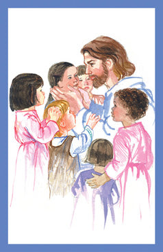 JESUS WITH CHILDREN BULLETIN (100pk) - TB365