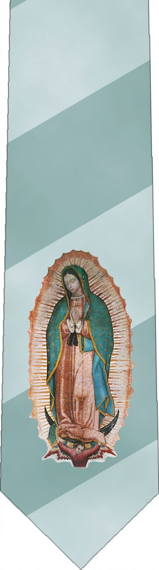 Our Lady of Guadalupe Striped Tie - TIE-306S