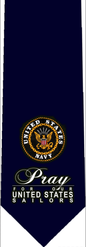 Pray for our Navy tie - TIE-NVY