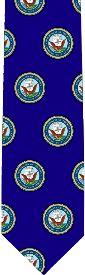 Navy PATTERN tie - TIE-NVYP