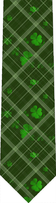 Shamrock Plaid Tie - TIE-STP1