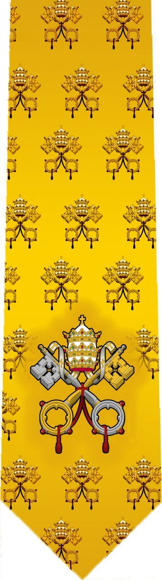 Vatican Coat of Arms Tie - TIE-VAT