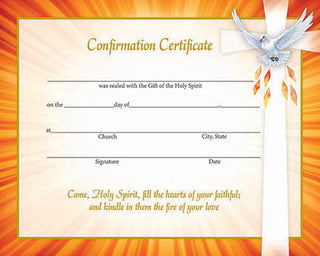Confirmation Certificate - XR502