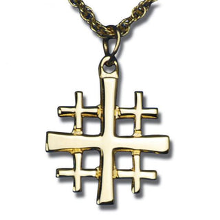 019 Jerusalem Cross Pendant - TSG-019
