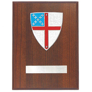 114 Episcopal Wall Plaque