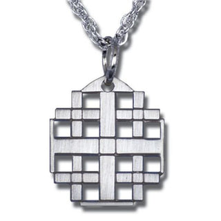 912-S Jerusalem Cross Pendant