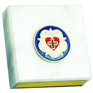 990 Appreciation Luther Rose Paperweight