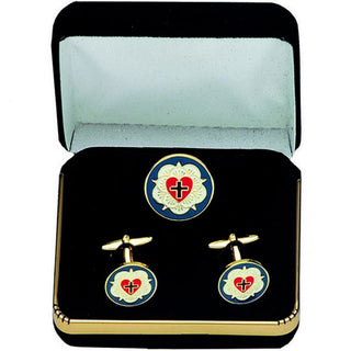 B-130-C Lutheran Cuff Link Set