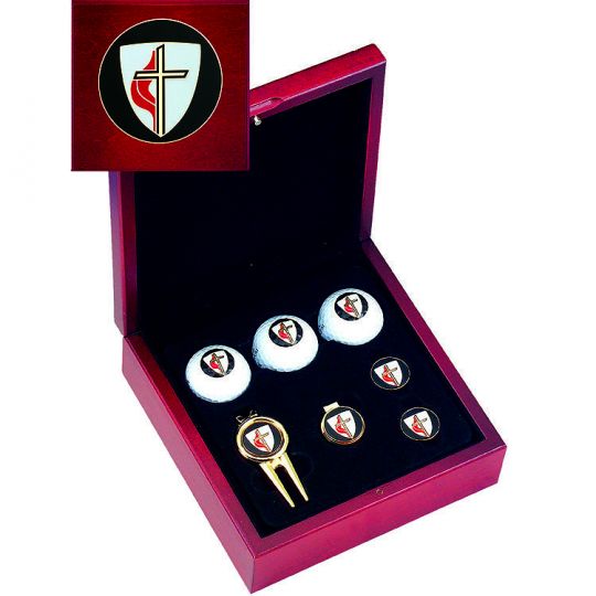 CH-50 Methodist Cross Golf Gift Set