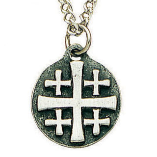 P-293 Jerusalem Cross Pendant