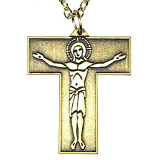 917-B Tau Cross Image Christ